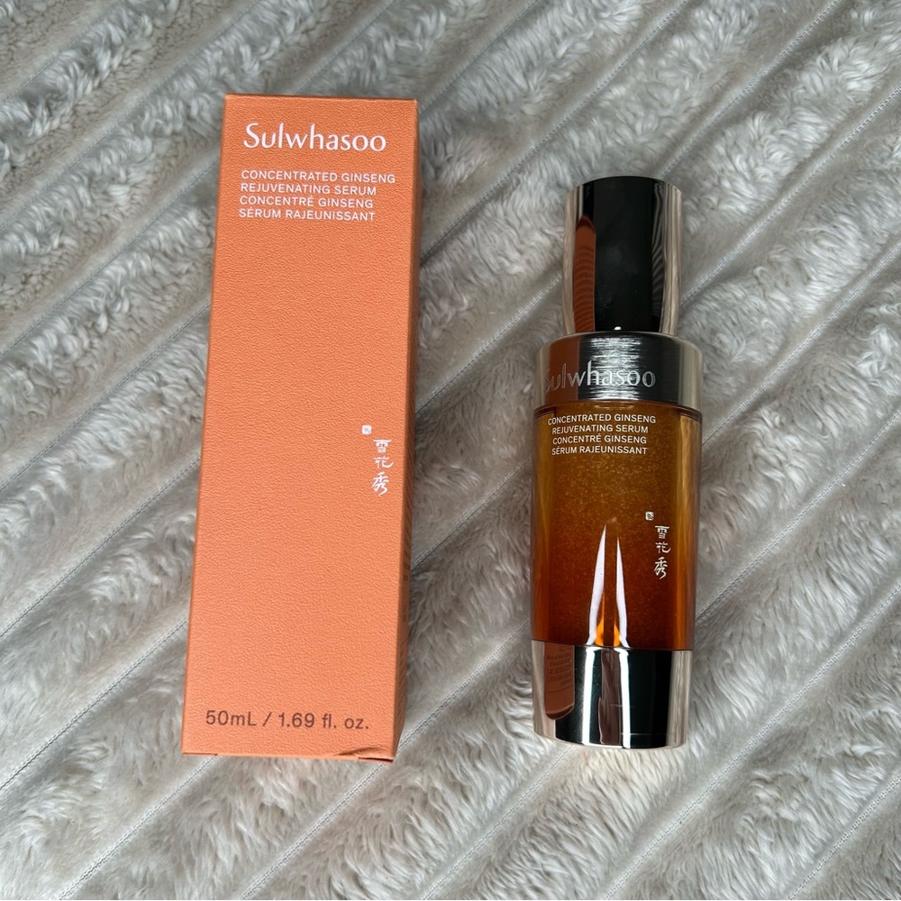 New Sulwhasoo Concentrated Ginseng Rejuvenating Serum 1.7 oz NIB